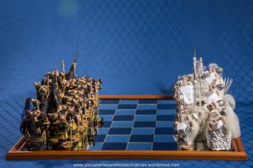 #ajedrez #cordoba #argentina #arte #artesanias #manualidades #creaciones #esculturas #reciclado #duendes #elfos #gnomos #tolkien #elseñordelosanillos #juego #coleccionismo #hobbit #hobby